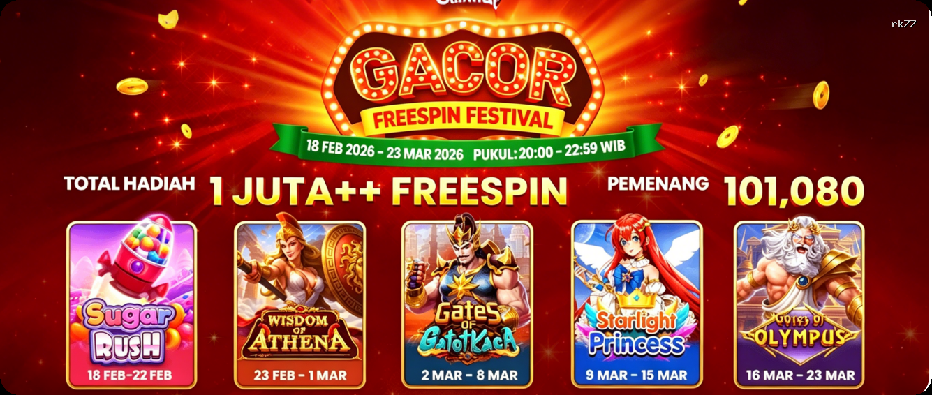 Login rk77 Sekarang Bonus Melimpah